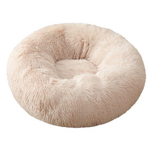 Load image into Gallery viewer, Dog Bed Round Plush Basket Kennel Cat House Winter Warm Pet House Sleeping Bag Cats Nest
