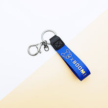 Load image into Gallery viewer, Fashion Punk French Bulldog Keychain PU Leather Dog Keychains for Women Bag Pendant Jewelry Trinket Men&#39;s Car Key Ring Key Chain
