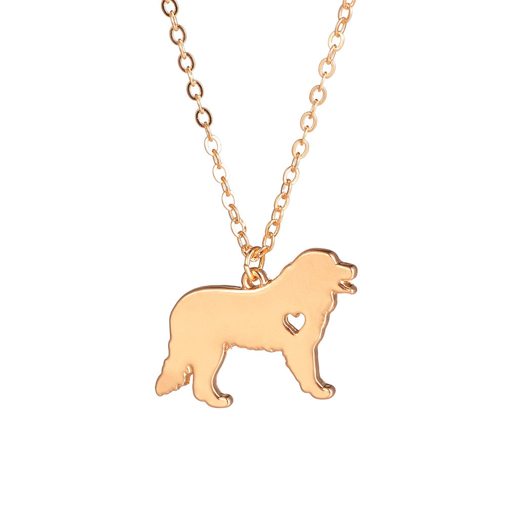 Wholesale 30pcs Explosion Models Cute Bernese Mountain Dog necklace animal jewelry necklace dog lovers to the dear friends