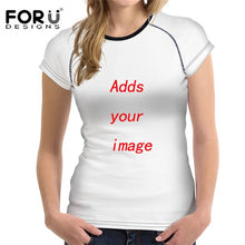 Load image into Gallery viewer, FORUDESIGNS Brand Designer Wome T Shirt Funny 3D Dog Yorkshire Terrier Printed Girl Tshirts Fashion O Neck Short Sleeve Tops Tee
